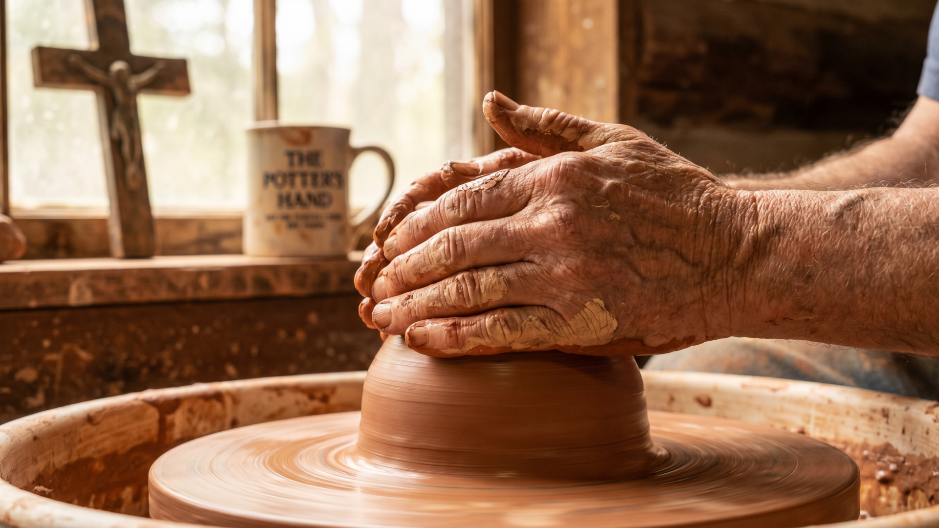 I may be a crushed lump of Clay right now, but I am still in the Potter’s Hands!!!